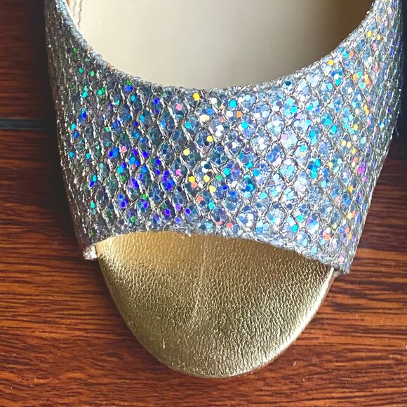 Enzo Angiolini Women Size 10 Sparkle Heels - Picture 8 of 9